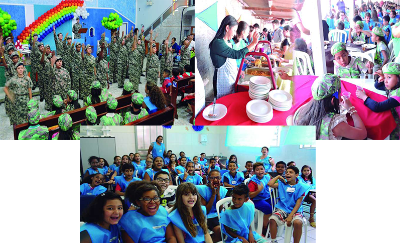 Atividade com Crianças na Igreja